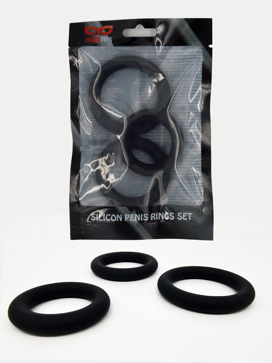 Silikonski prstenovi set od 3 komada  AT 1233